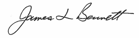 signature of Director Jim Bennett